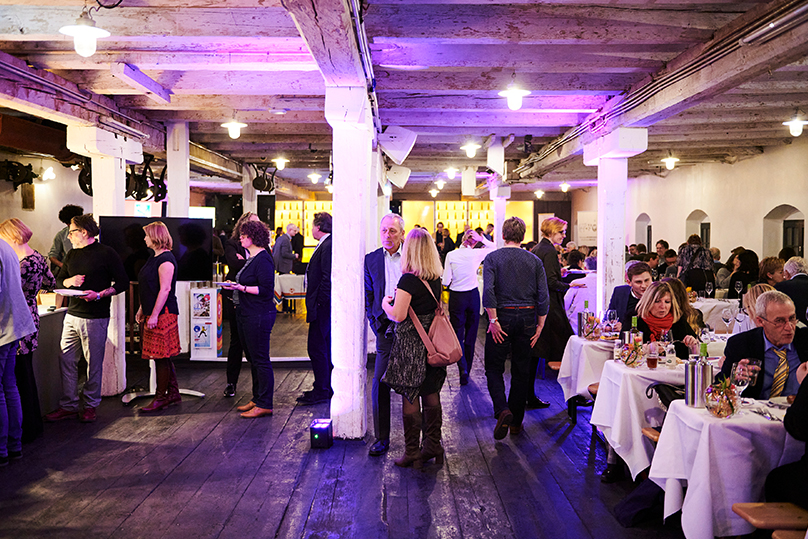 Gute Stimmung bis zum Schluss im Gerstenboden der Ottakringer Brauerei. Foto: Christopher Mavric