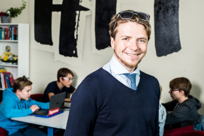 Gottfried Koppensteiner vom TGM Wien hat schon viel Erfahrung mit digitalem Lernen. Foto: Christopher Mavrič 