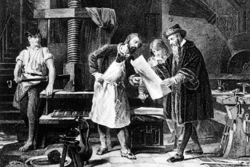 Die Seitennummerierung, hier symbolisch dargestellt.