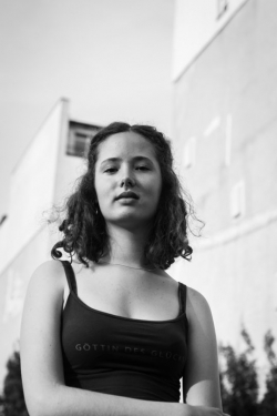 Carla, Maturantin am BG18 Klostergasse. 