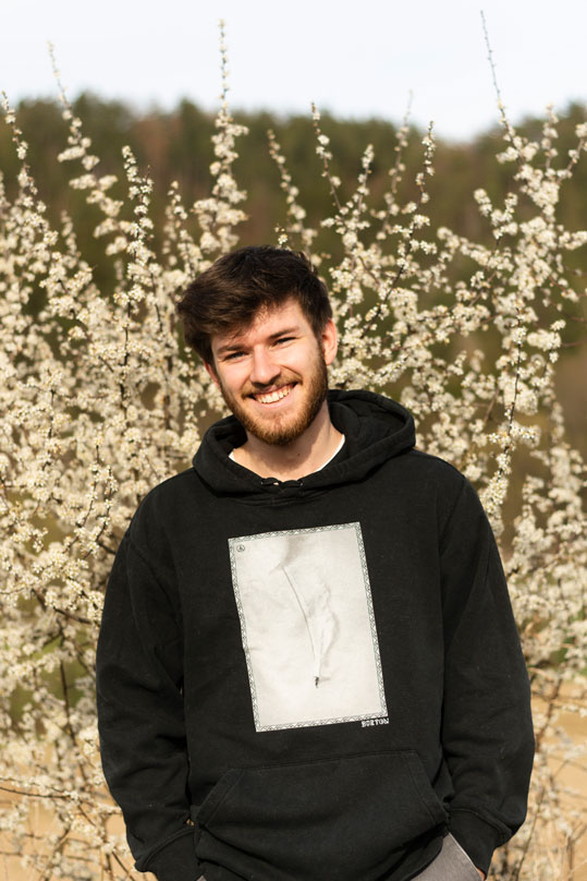 Georg, Maturant am Wiener Amerling Gymnasium. Foto: Rosa Knecht