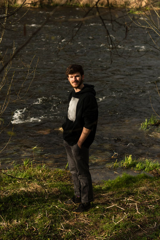 Georg, Maturant am Wiener Amerling Gymnasium. Foto: Rosa Knecht
