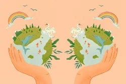 MEHR_wasjetzt Klimawandel – Illustration: Laura Piñeiro Atienza, Grafik: Christine Pleyl