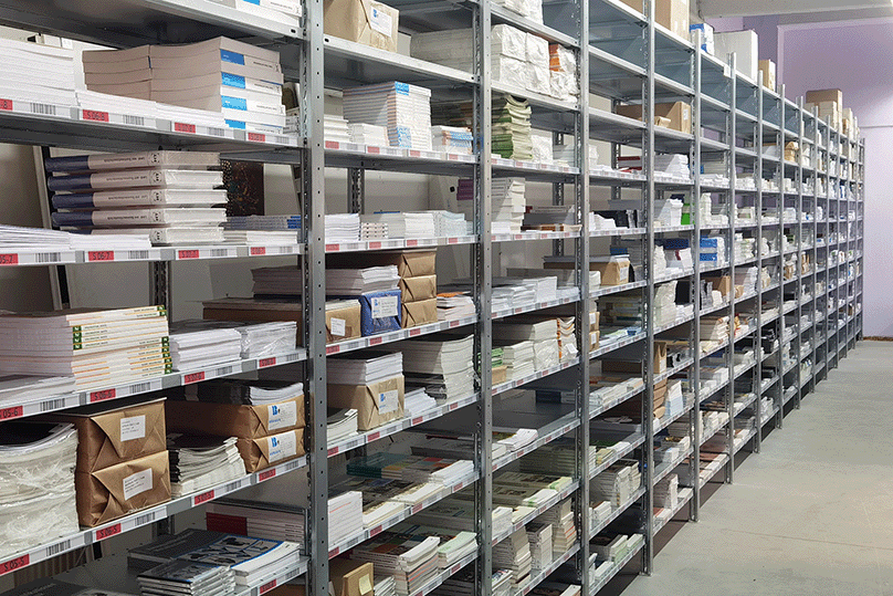 Hoelzel Verlag | Fachbodenlager | © Knabl/Hölzel Verlag