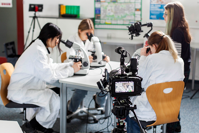 Hoelzel Journal | Filmproduktion_Was steckt dahinter?_Medien Kultur Haus Wels | BRG Traun | © Boris Schuld