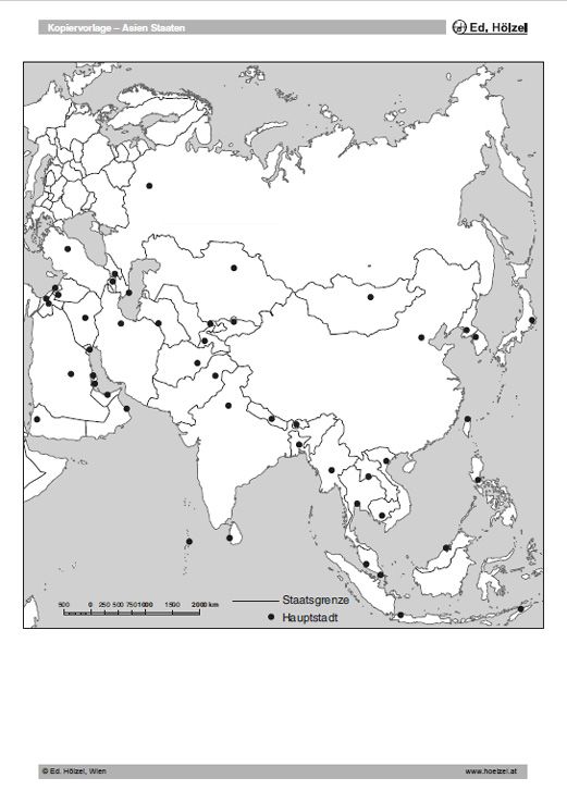 Hölzel Verlag - Asian Karte 2